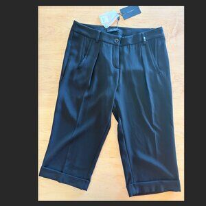 Cop Copine capri dress pants, 38 (4, S or XS), black